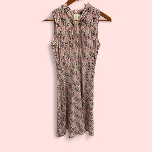 Cute Tommy Hilfiger paint splatter twist neck jersey dress flowy lightweight